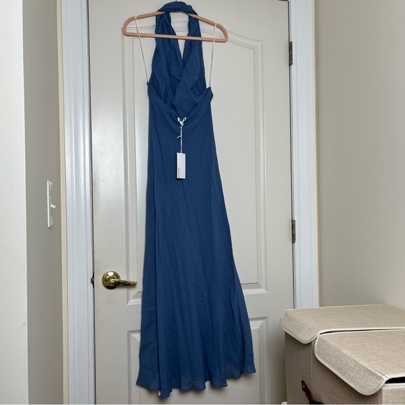 NWT Reformation Lilia Maxi Dress in Morning Glory Size 0 - Picture 3 of 6
